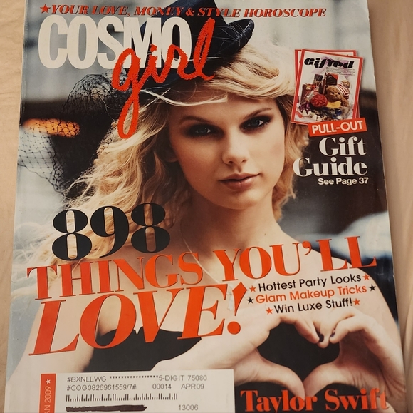 Rare Taylor Swift Cosmo Girl Magazine - Picture 1 of 3
